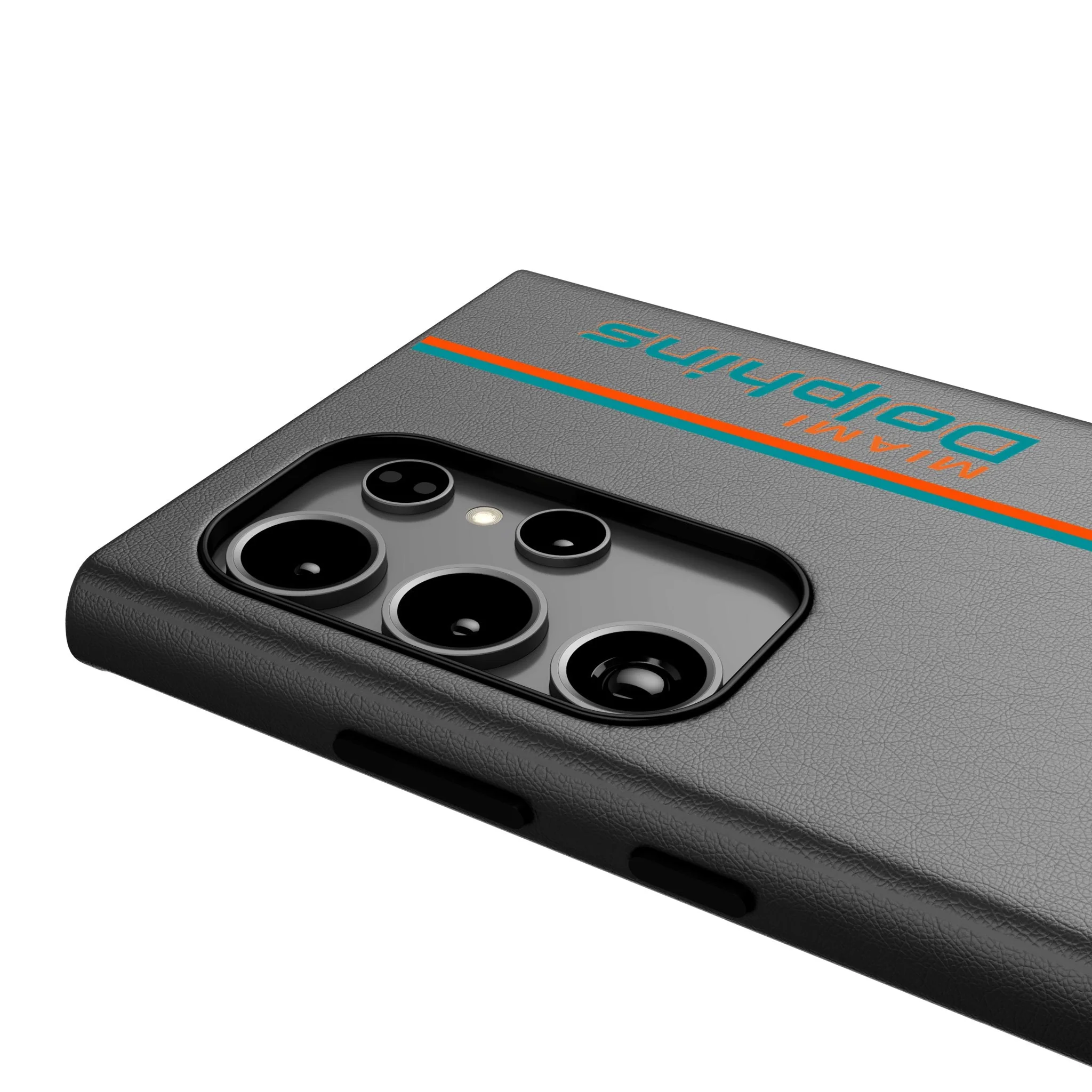 Miami Dolphins Sidebar MagSafe Compatible Phone Case for Samsung Galaxy - Image 4