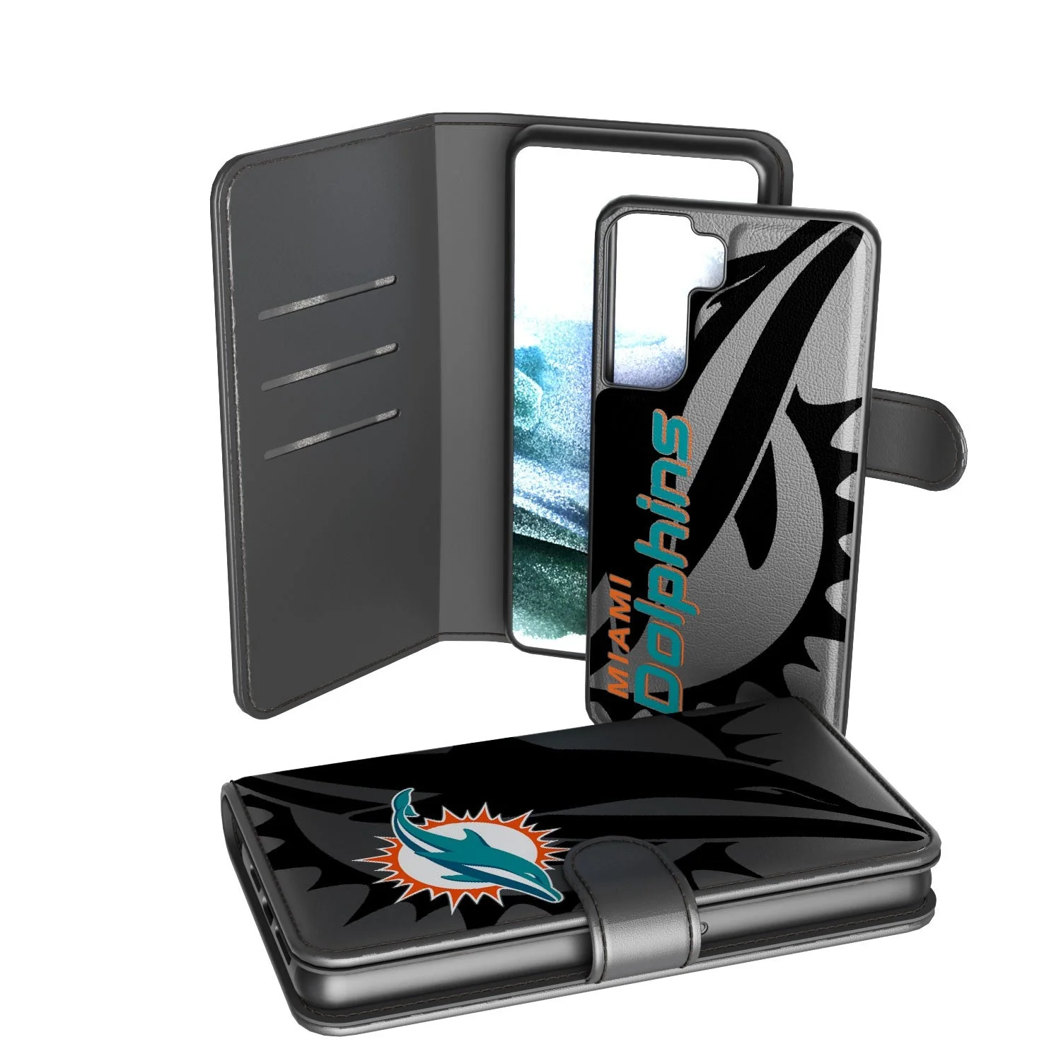 Miami Dolphins Tilt Wallet Case - Image 2