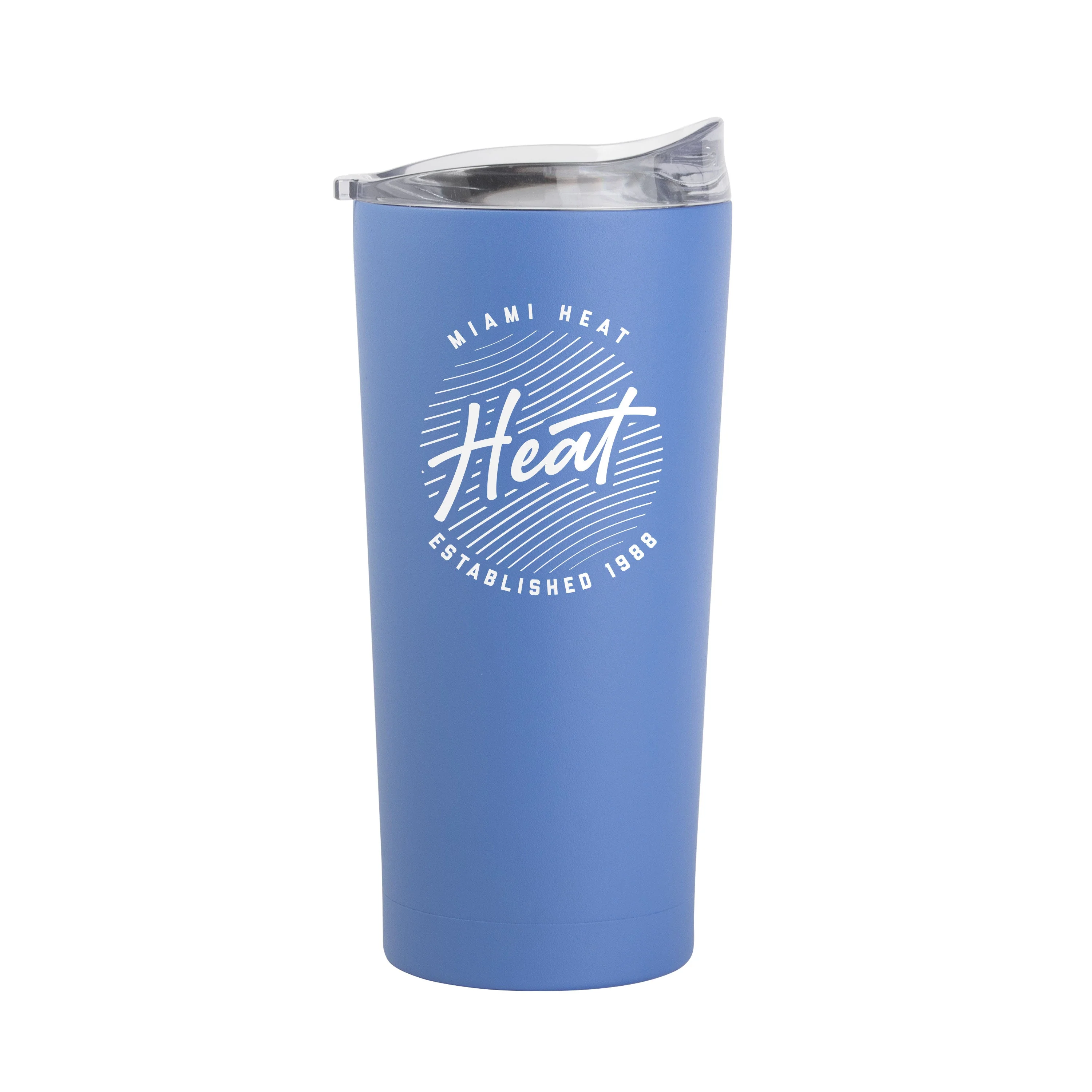 Miami Heat 20oz Retro Script Arctic Powder Coat Tumbler - Image 2