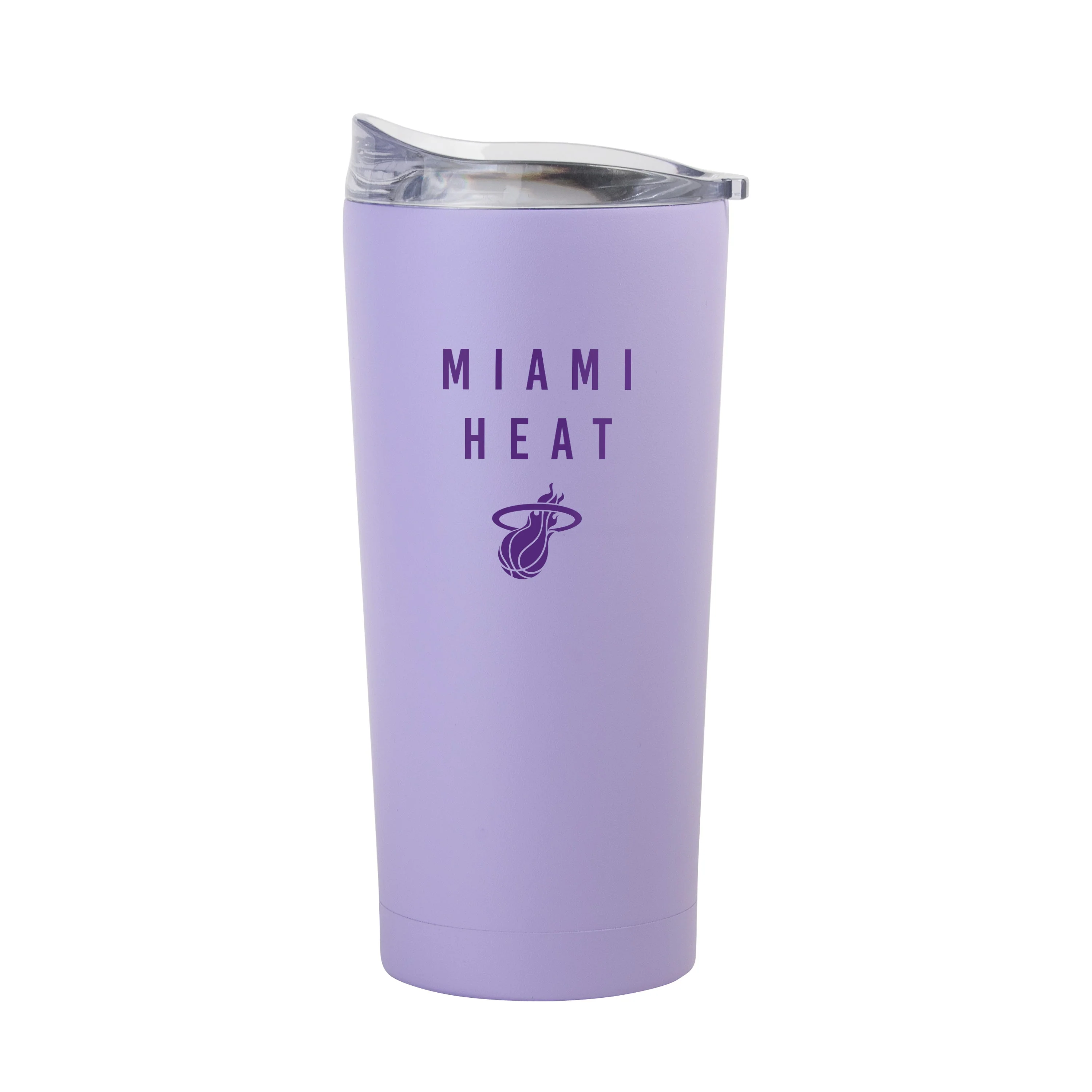 Miami Heat 20oz Tonal Lavender Powder Coat Tumbler
