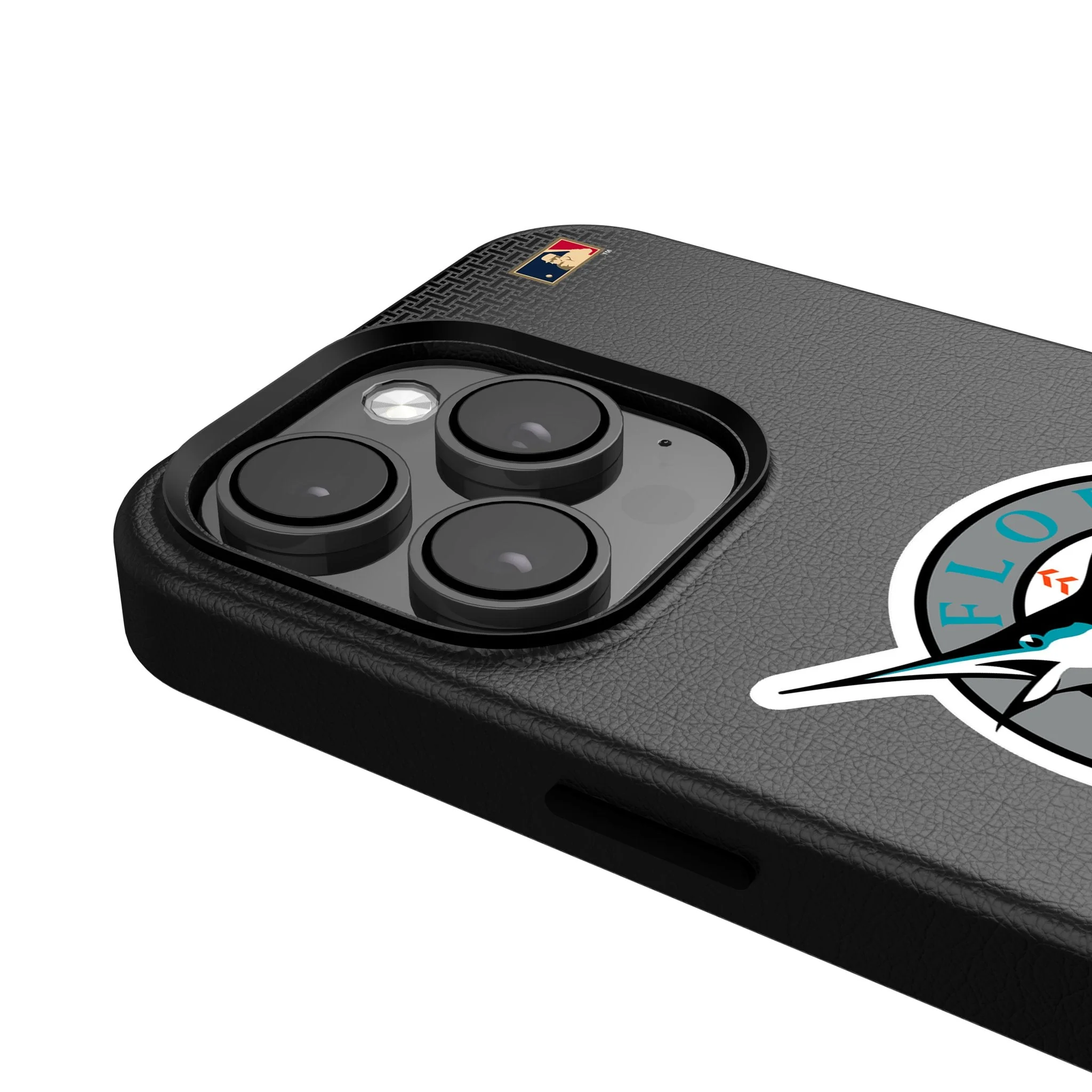 Miami Marlins 1993-2011 - Cooperstown Collection Linen MagSafe Compatible Phone Case for Apple iPhone - Image 4