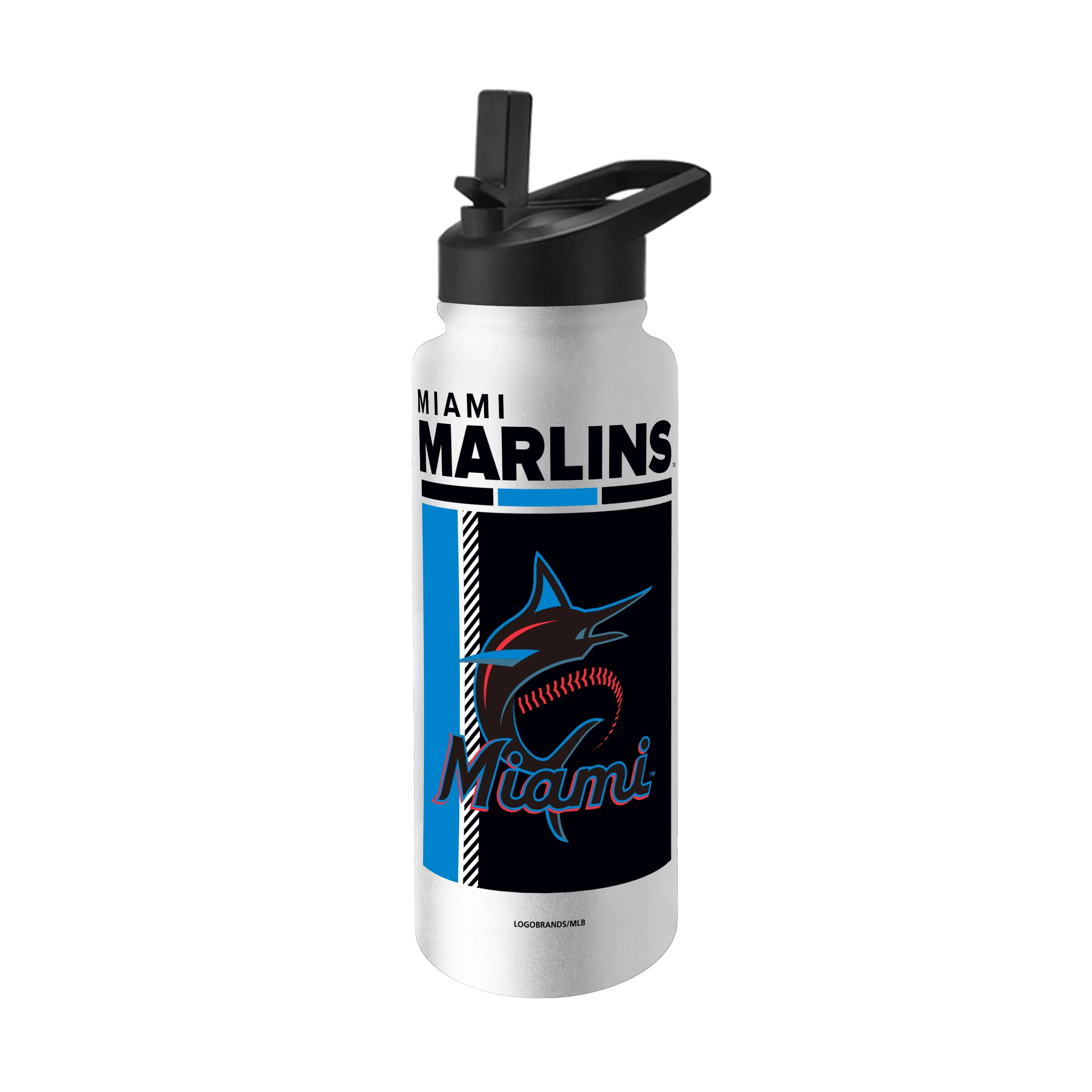 Miami Marlins 34oz Poster Quencher Bottle