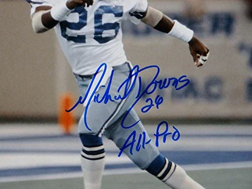 Michael Downs Signed Dallas Cowboys 8x10 Vertical Photo W/ All-Pro- JSA W Auth - Image 2