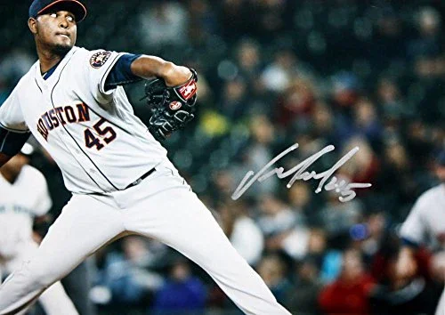 Michael Feliz Autographed Houston Astros 8X10 Pitching Photo- JSA W Auth - Image 2