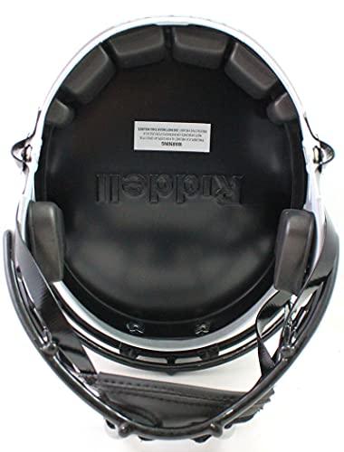Michael Irvin Autographed Dallas Cowboys Lunar Speed F/S Helmet- Beckett W Blk - Image 2