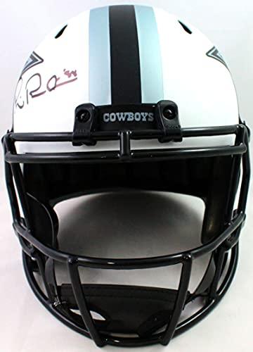 Michael Irvin Autographed Dallas Cowboys Lunar Speed F/S Helmet- Beckett W Blk - Image 4