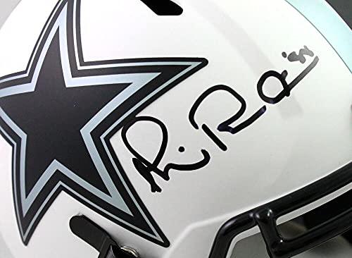 Michael Irvin Autographed Dallas Cowboys Lunar Speed F/S Helmet- Beckett W Blk - Image 5