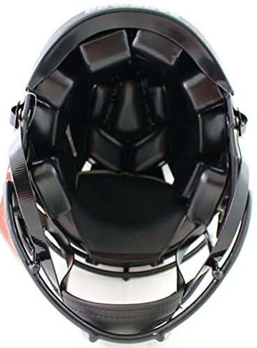 Michael Irvin Signed Cowboys F/S Eclipse Speed Authentic Helmet- Beckett W Slvr - Image 2