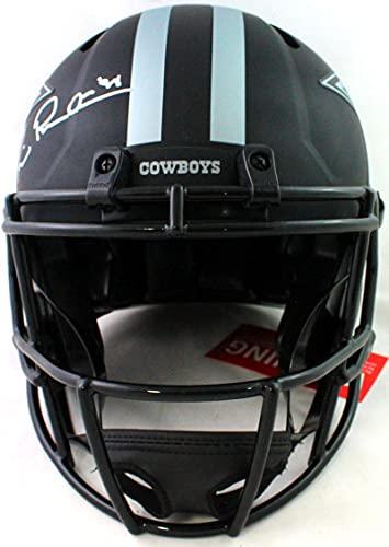 Michael Irvin Signed Cowboys F/S Eclipse Speed Authentic Helmet- Beckett W Slvr - Image 4
