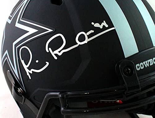 Michael Irvin Signed Cowboys F/S Eclipse Speed Authentic Helmet- Beckett W Slvr - Image 5