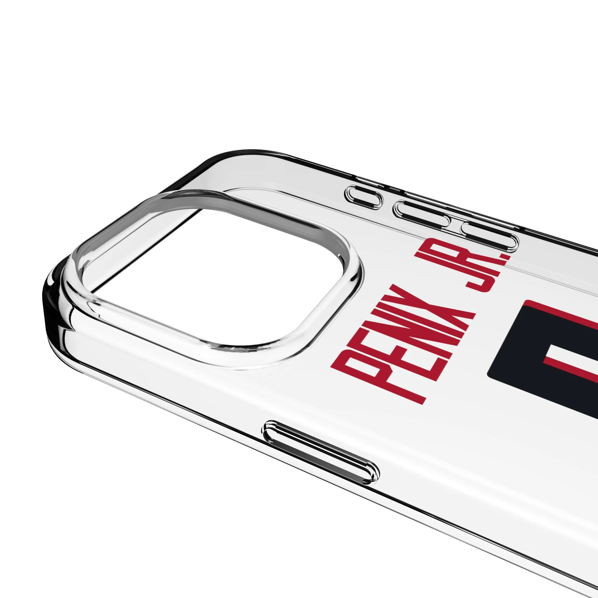 Michael Penix Jr. Atlanta Falcons 9 Game Tactic Clear Phone Case for Apple iPhone - Image 3