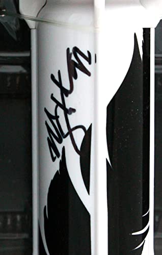 Michael Strahan Autographed Blue Origin Mini Rocket-Beckett W Hologram Black - Image 5