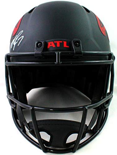 Michael Vick Autographed Atlanta Falcons F/S Eclipse Speed Helmet - JSA WWhite - Image 4