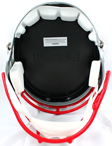 Michael Vick Autographed Atlanta Falcons F/S Flash Speed Helmet-Beckett W Hologram Red - Image 4