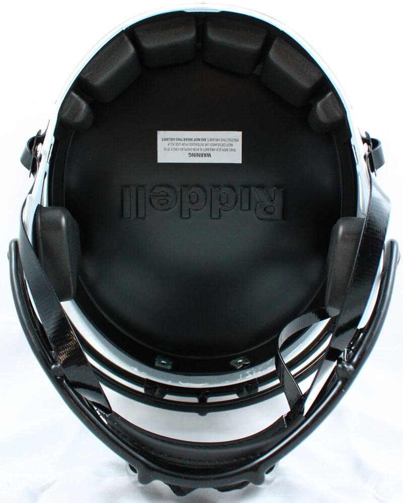 Michael Vick Autographed Atlanta Falcons F/S Lunar Speed Helmet-Beckett W Hologram Red - Image 4