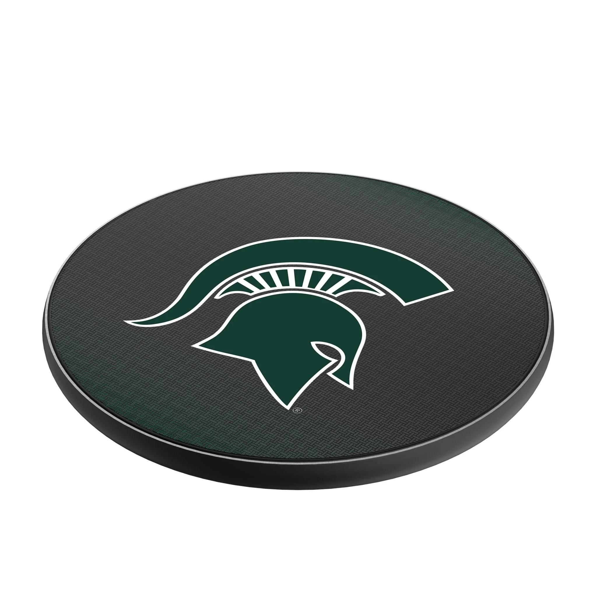Michigan State University Spartans Linen 15-Watt Wireless Charger - Image 2