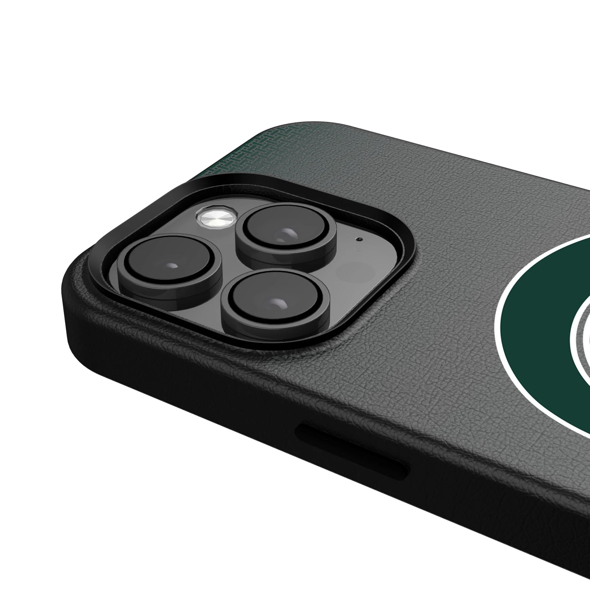 Michigan State University Spartans Linen MagSafe Compatible Phone Case for Apple iPhone - Image 4