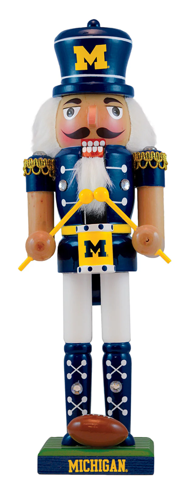 Michigan Wolverines Nutcracker - Image 2