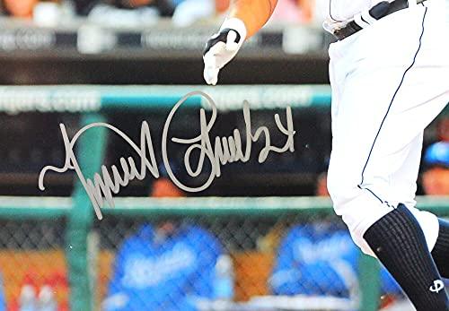 Miguel Cabrera Autographed Detroit Tigers 16x20 Post Bat HM Photo - JSA W Silvr - Image 2