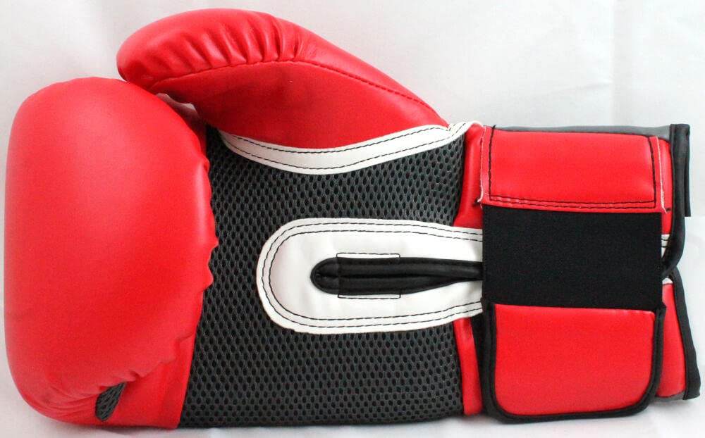 Mike Tyson Autographed Red Everfresh Boxing Glove- JSA W Auth right - Image 2