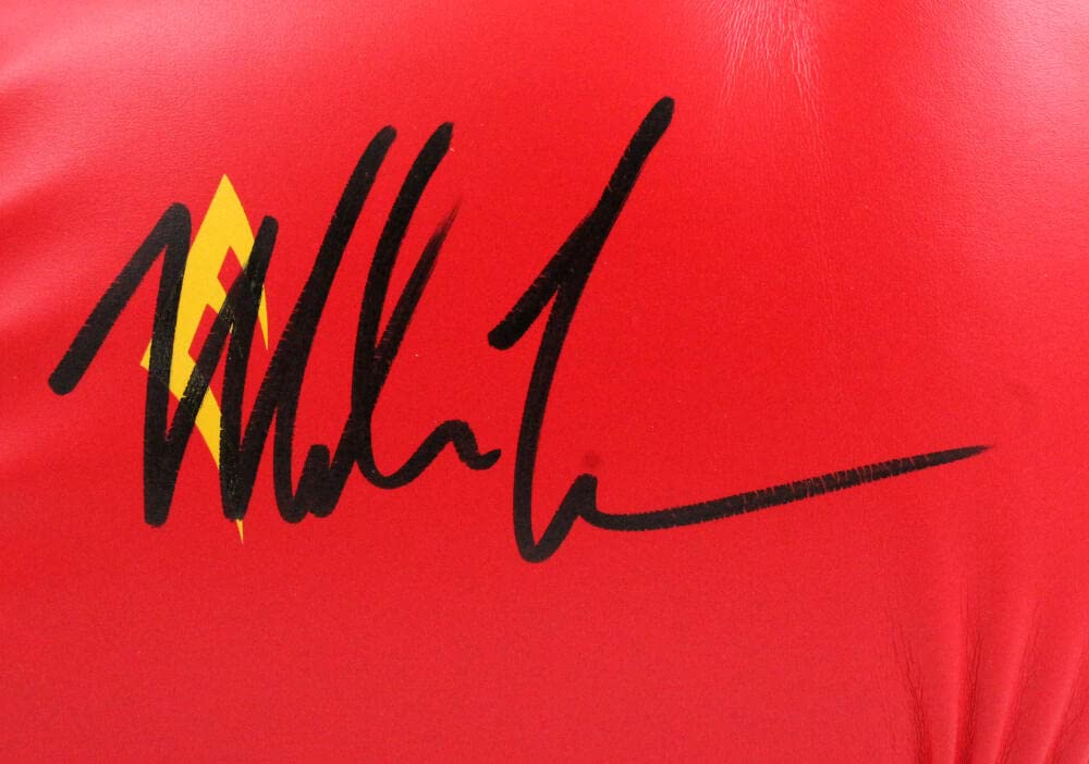 Mike Tyson Autographed Red Everfresh Boxing Glove- JSA W Auth right - Image 3