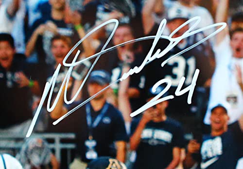 Miles Sanders Autographed Penn State 16x20 HM TD Photo-Beckett W Hologram White - Image 4