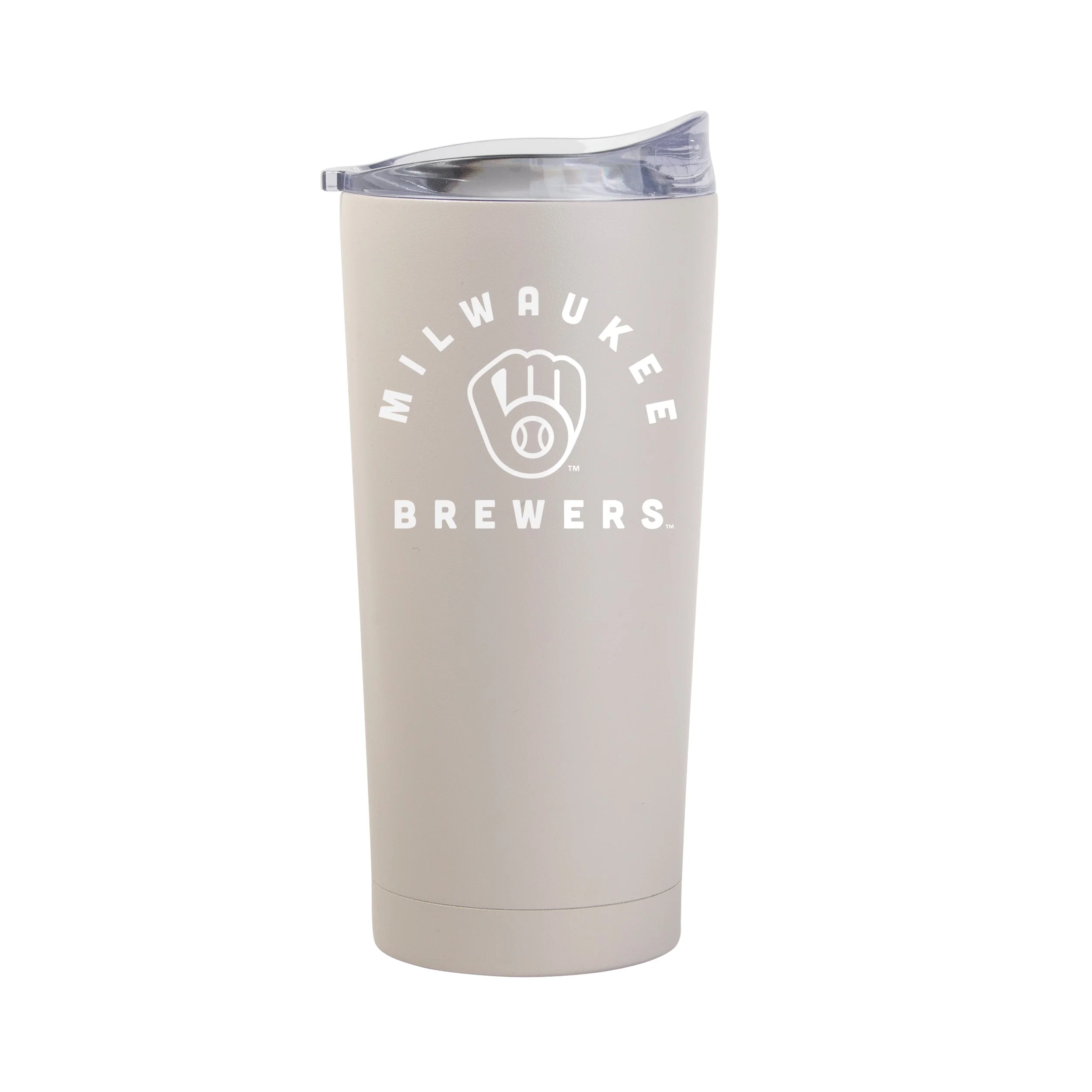 Milwaukee Brewers 20oz Archway Sand Powder Coat Tumbler - Image 2