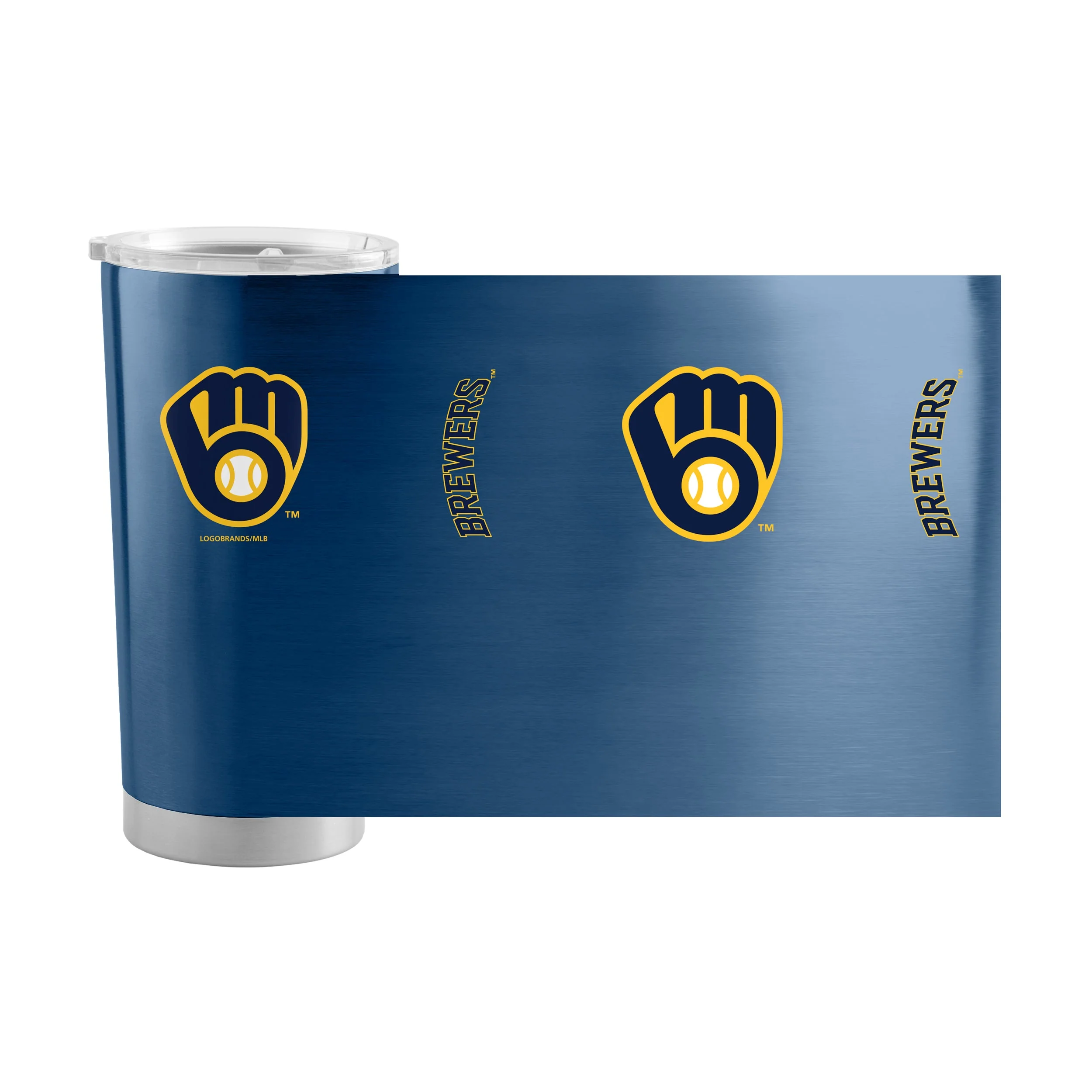 Milwaukee Brewers 20oz Gameday Stainless Tumbler - Image 2