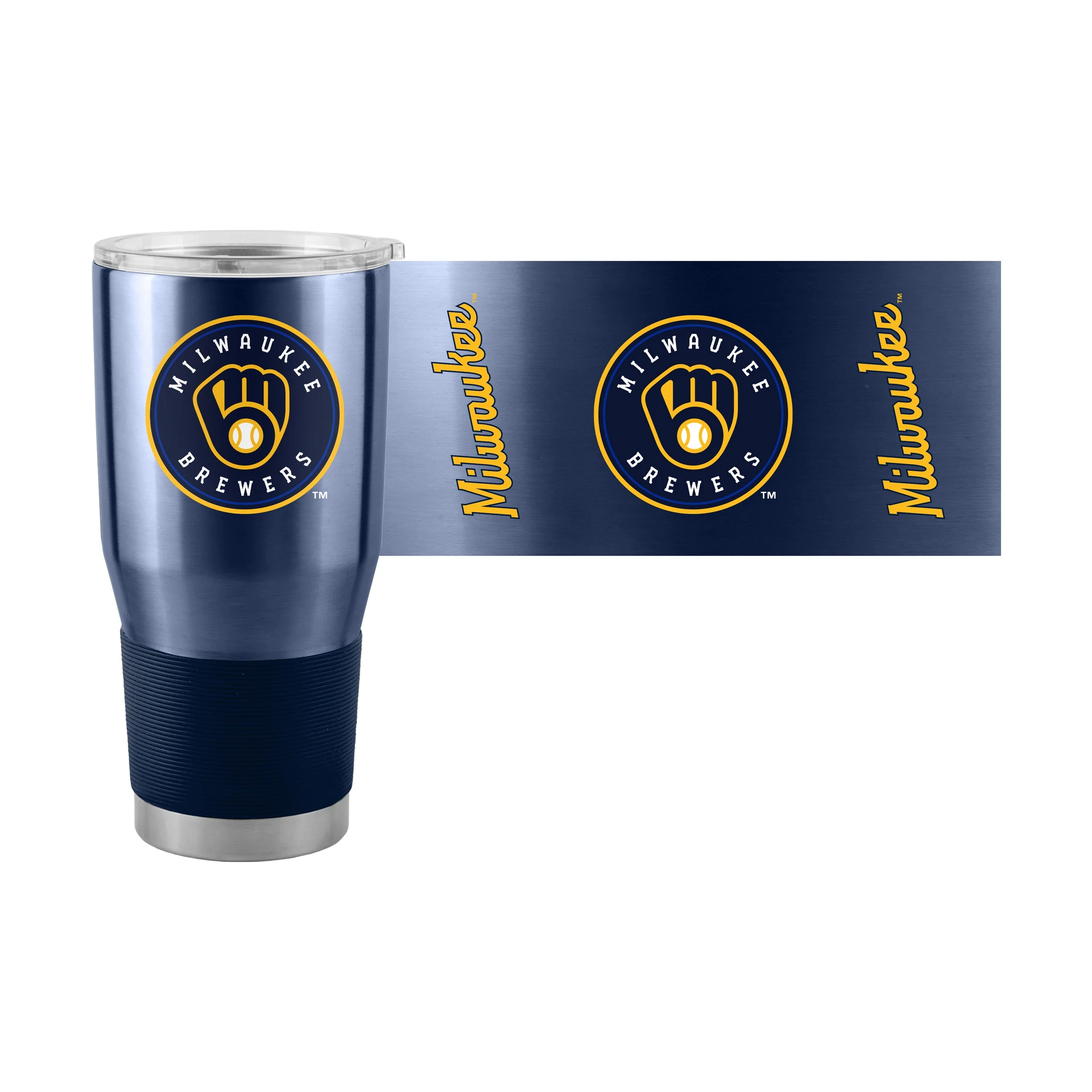 Milwaukee Brewers 30oz Stainless Tumbler - Image 2