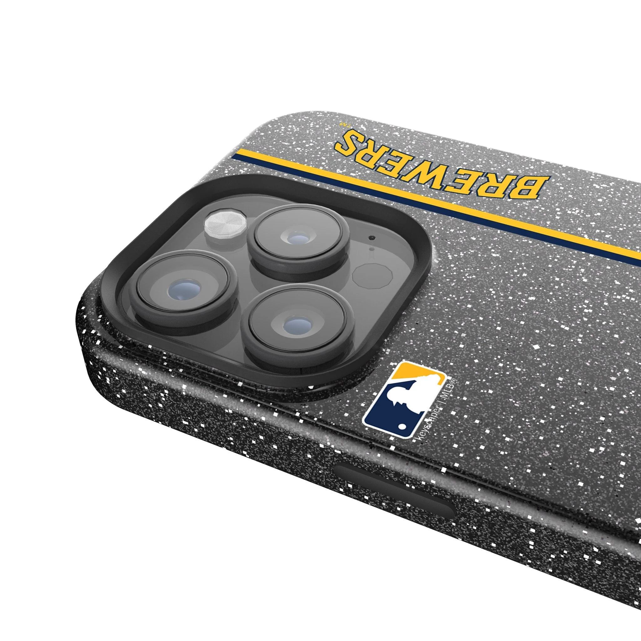 Milwaukee Brewers Sidebar Bling Phone Case - Image 4