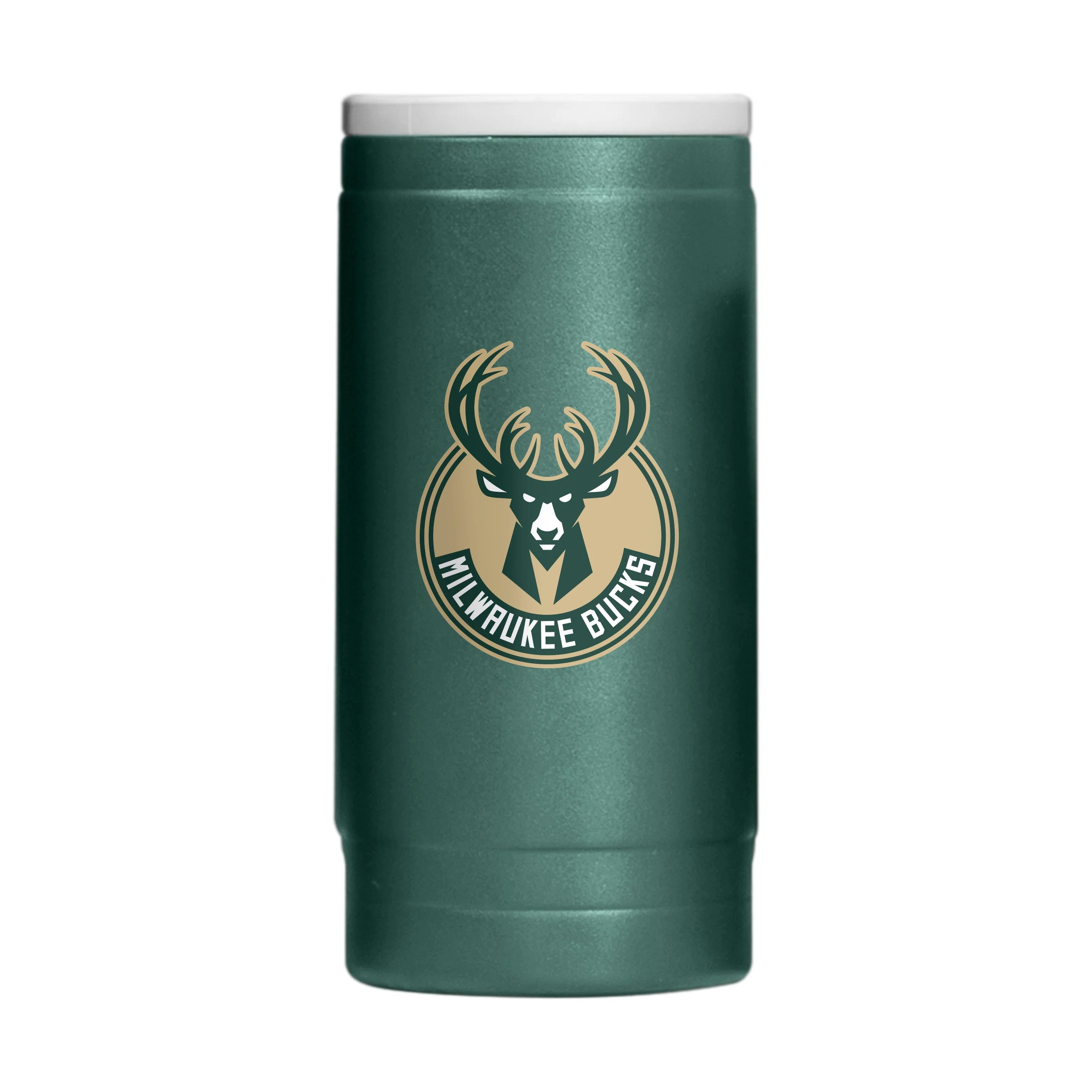 Milwaukee Bucks 12oz Flipside Powder Coat Slim Can Coolie