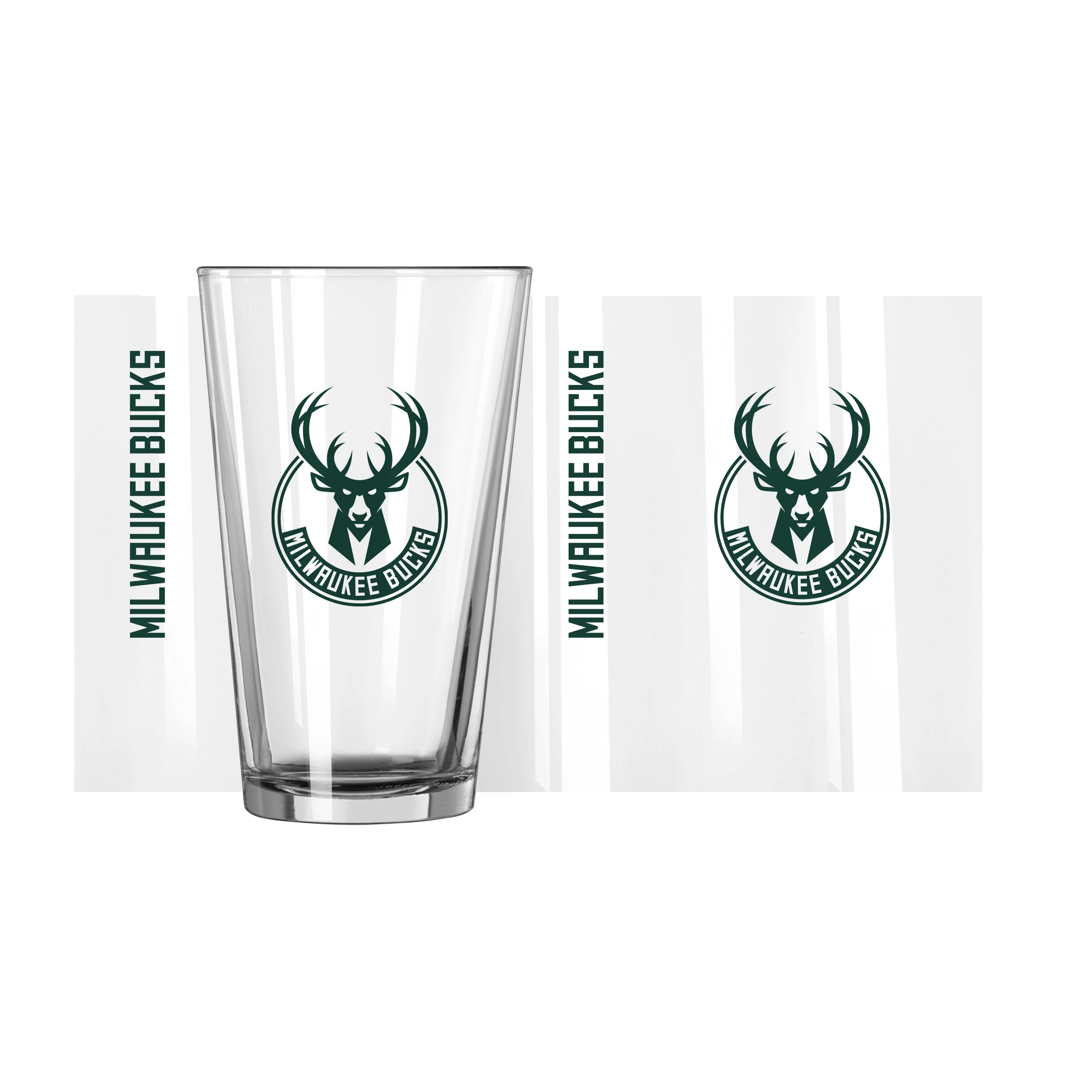Milwaukee Bucks 16oz Gameday Pint Glass - Image 2