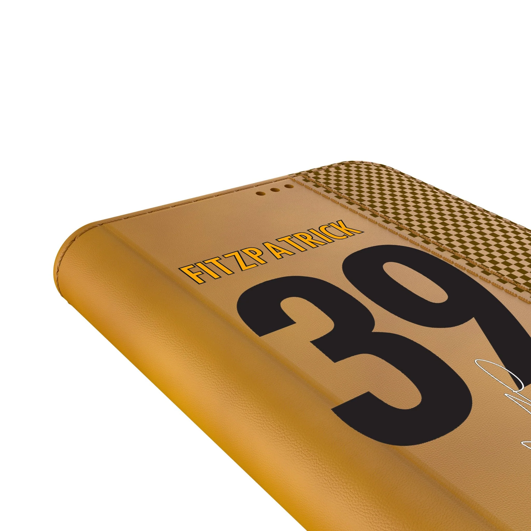 Minkah Fitzpatrick Pittsburgh Steelers 39 Game Tactic Folio Phone Case for Samsung Galaxy - Image 5