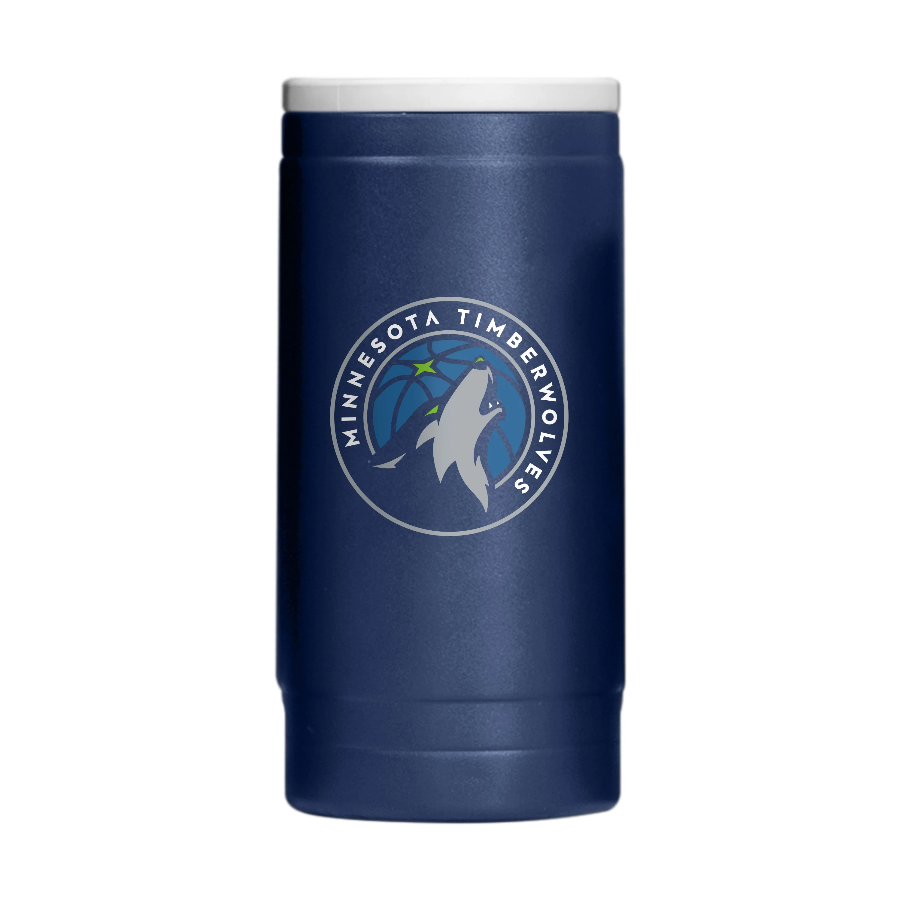 Minnesota Timberwolves 12oz Flipside Powder Coat Slim Can Coolie