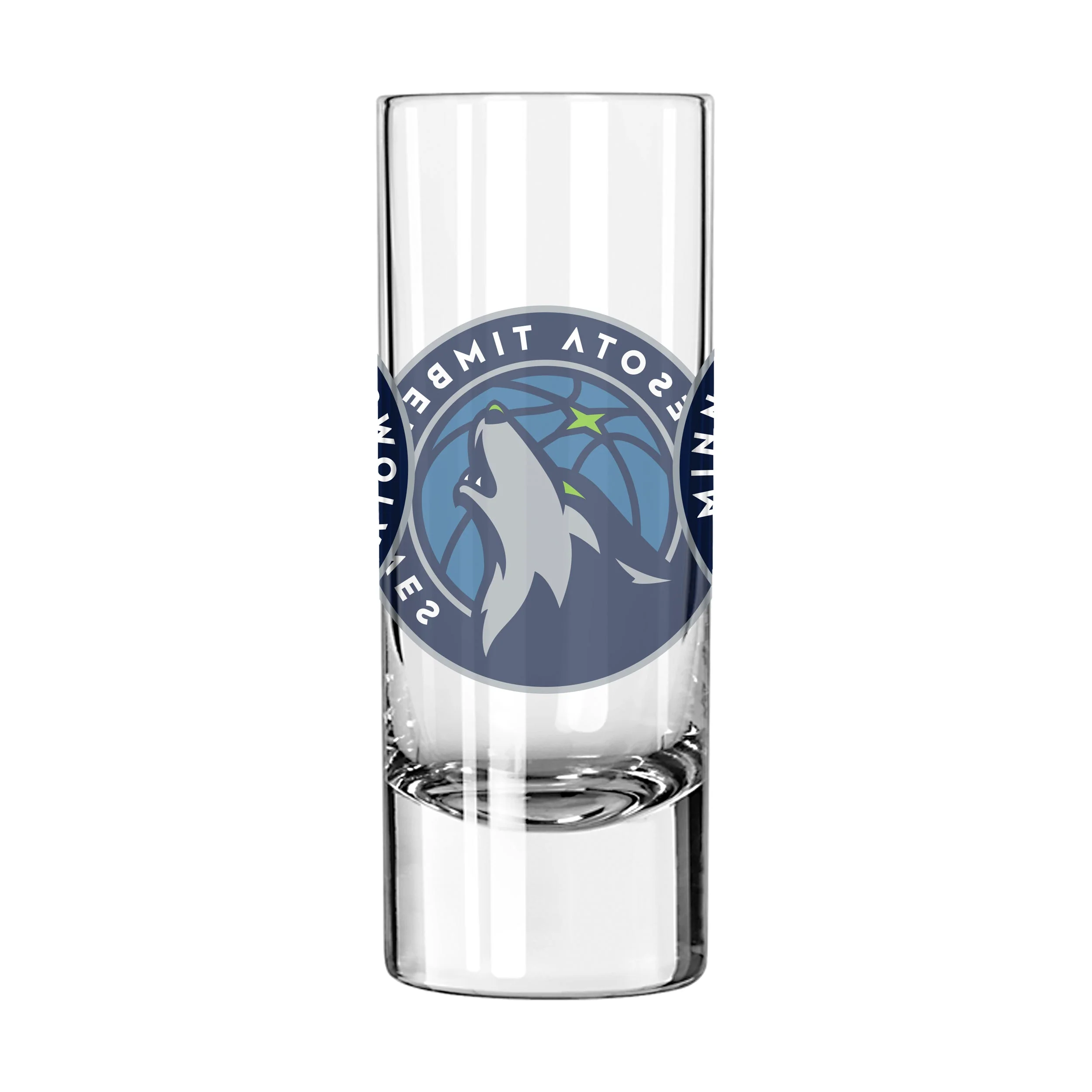 Minnesota Timberwolves 2.5oz Swagger Shooter Glass - Image 2