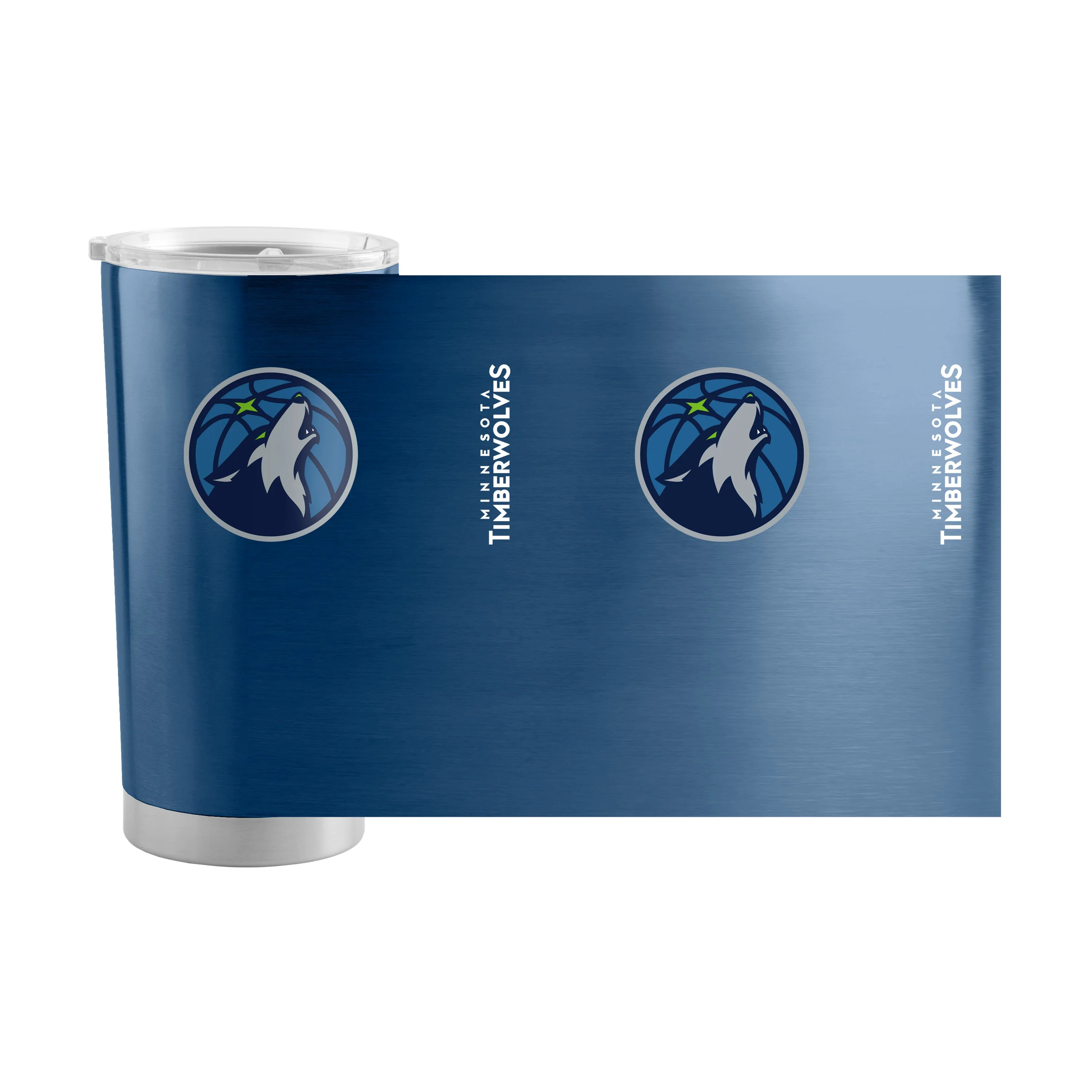 Minnesota Timberwolves 20oz Gameday Stainless Steel Tumbler - Image 2