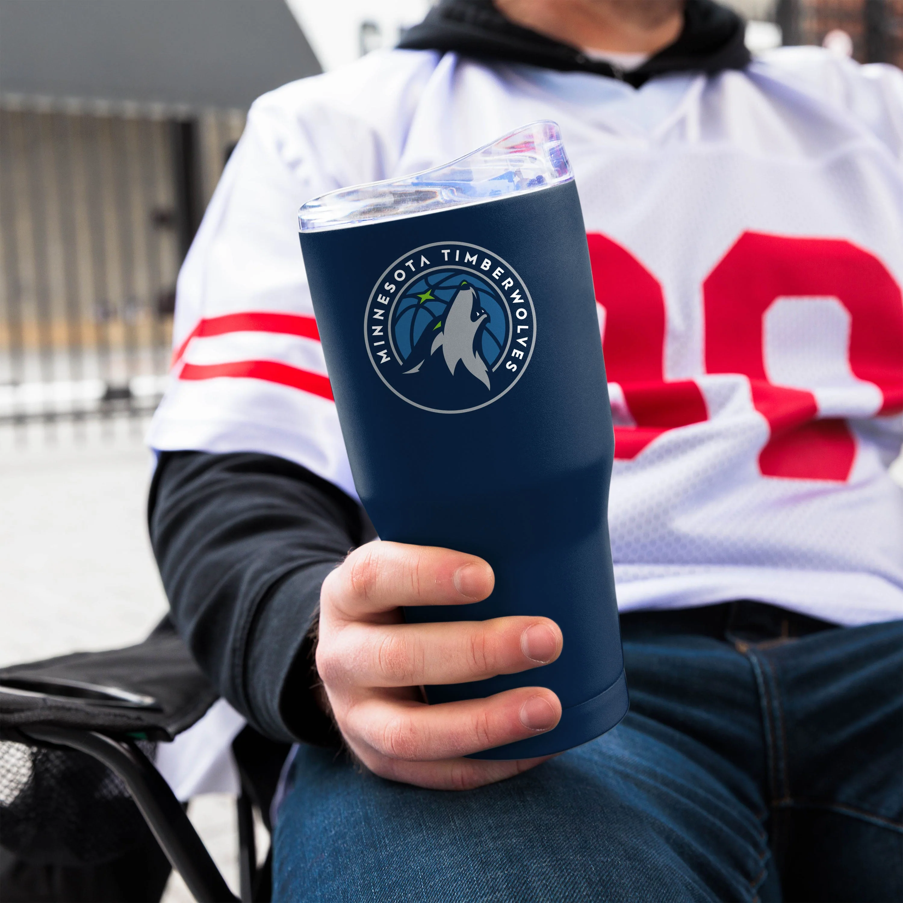 Minnesota Timberwolves 30oz Flipside Powder Coat Tumbler - Image 4