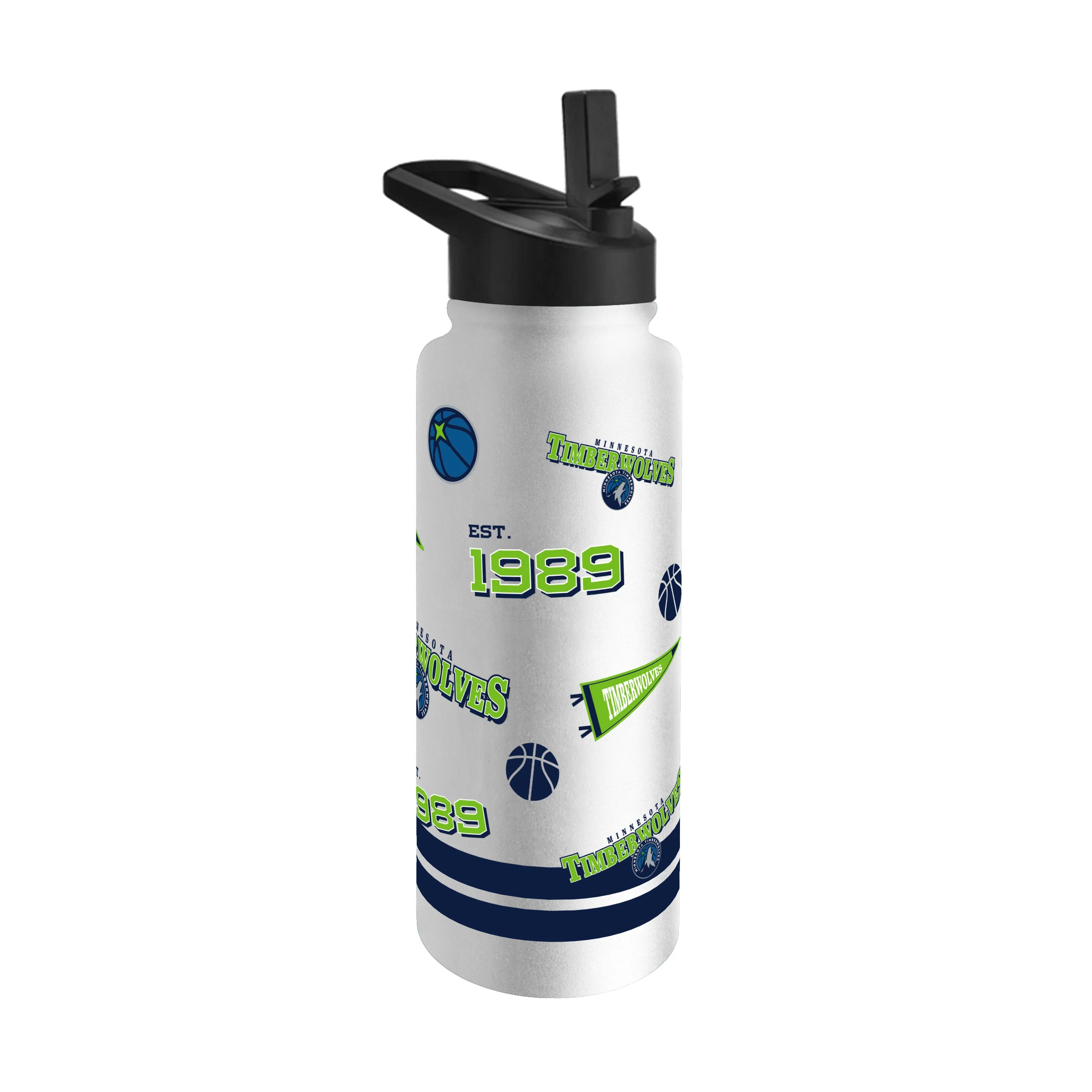 Minnesota Timberwolves 34oz Native Quencher Bottle - Image 2