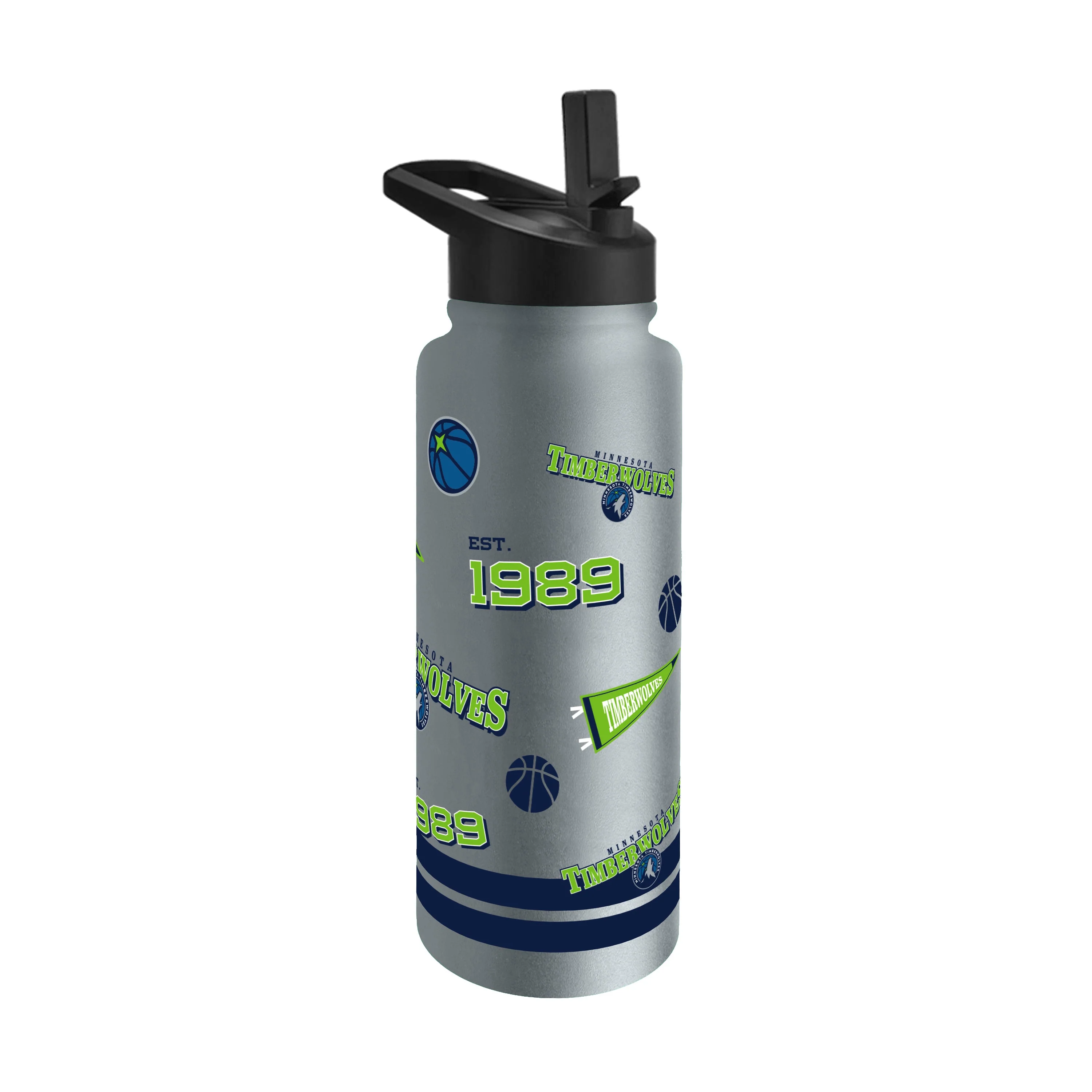 Minnesota Timberwolves 34oz Native Quencher Bottle - Image 2