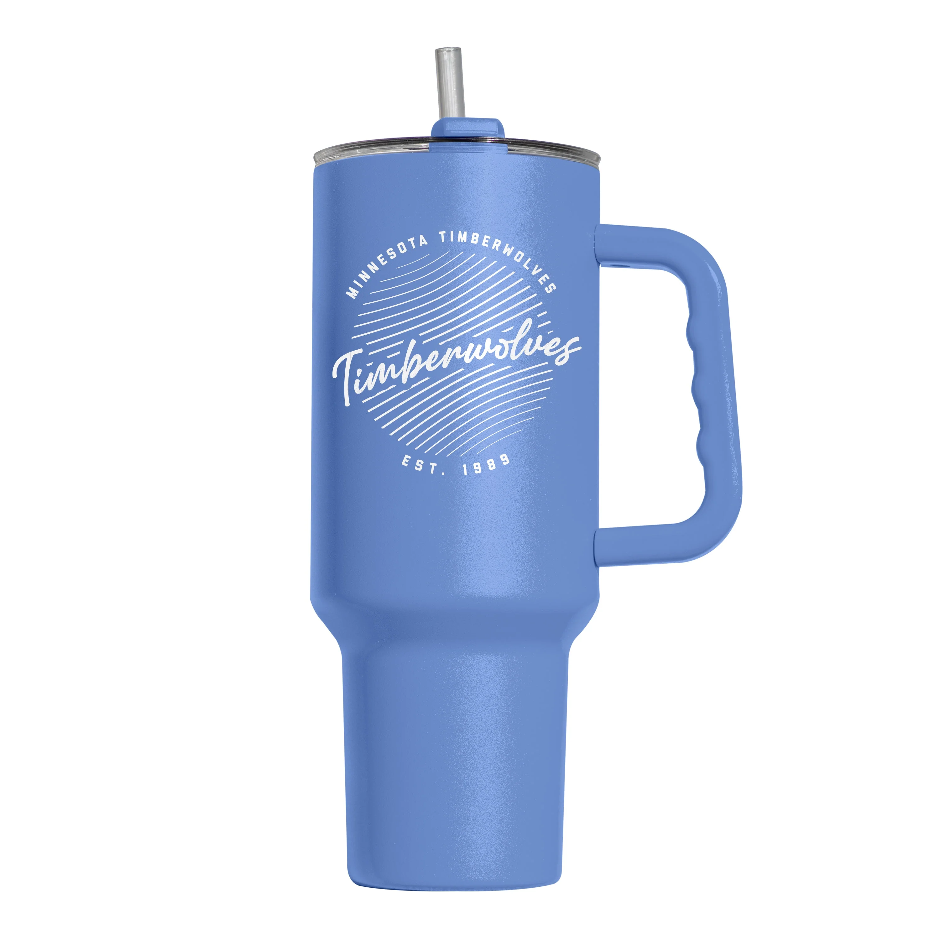 Minnesota Timberwolves 40oz Retro Script Powder Coat Tumbler - Image 2