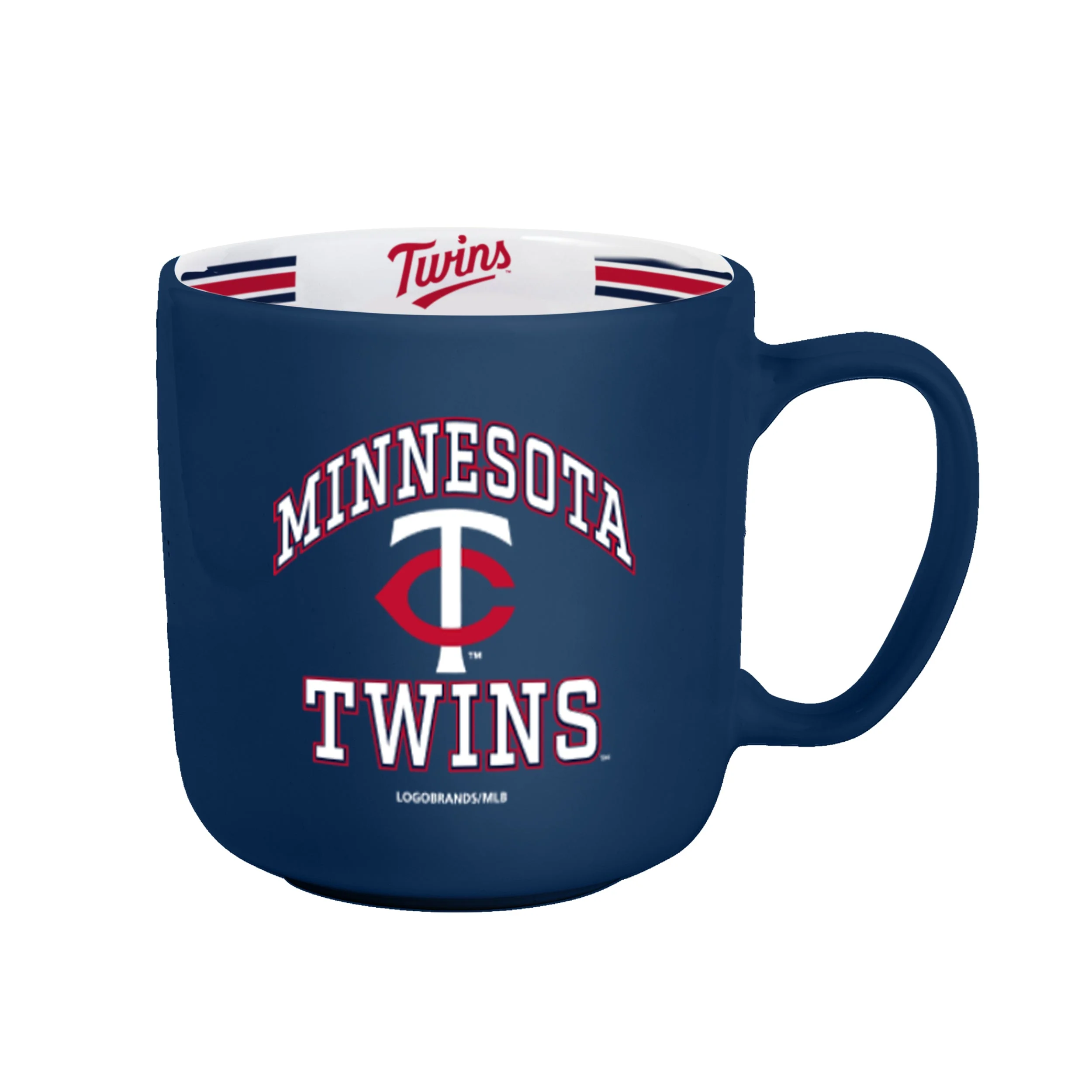 Minnesota Twins 15oz Stripe Mug - Image 2