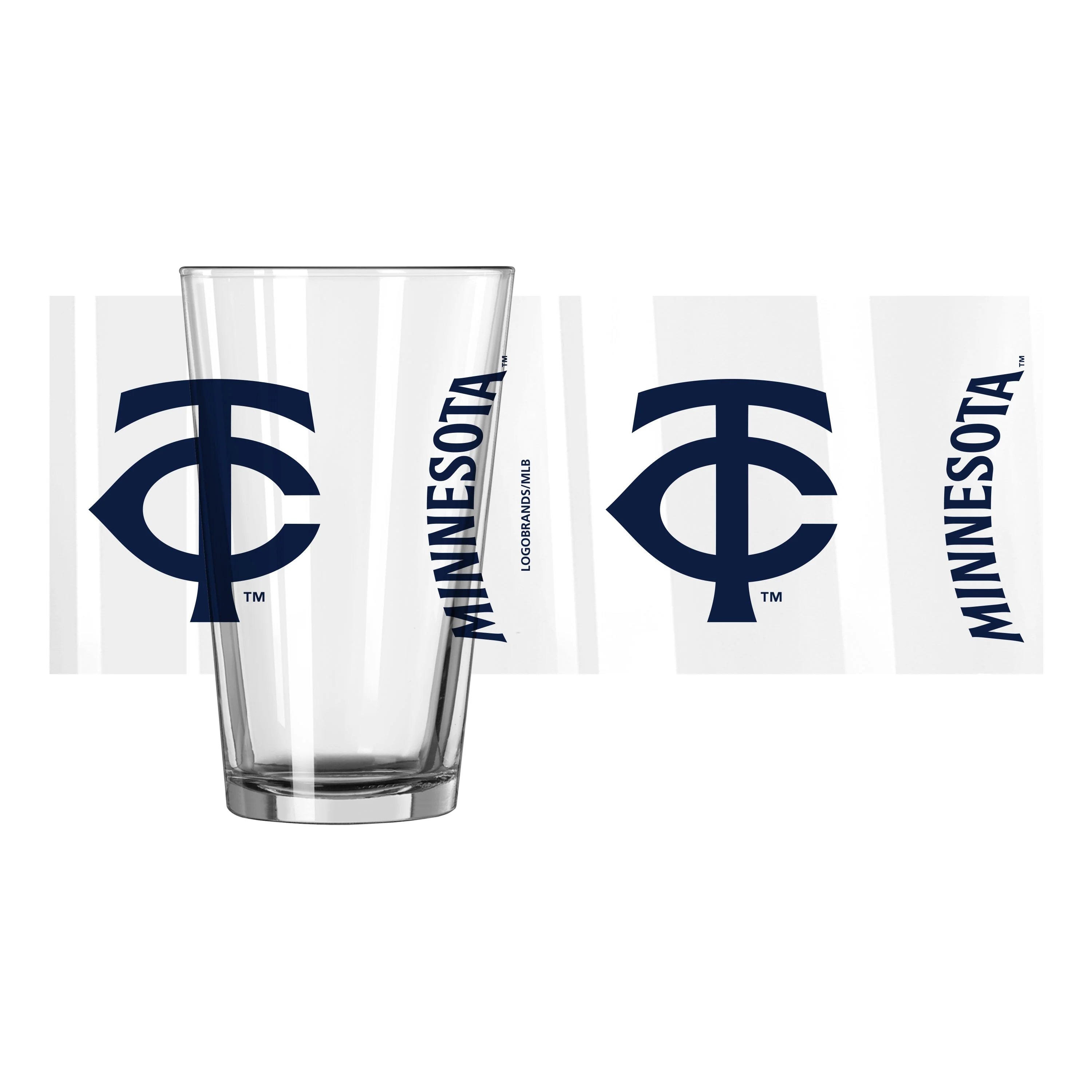 Minnesota Twins 16oz Gameday Pint Glass - Image 2