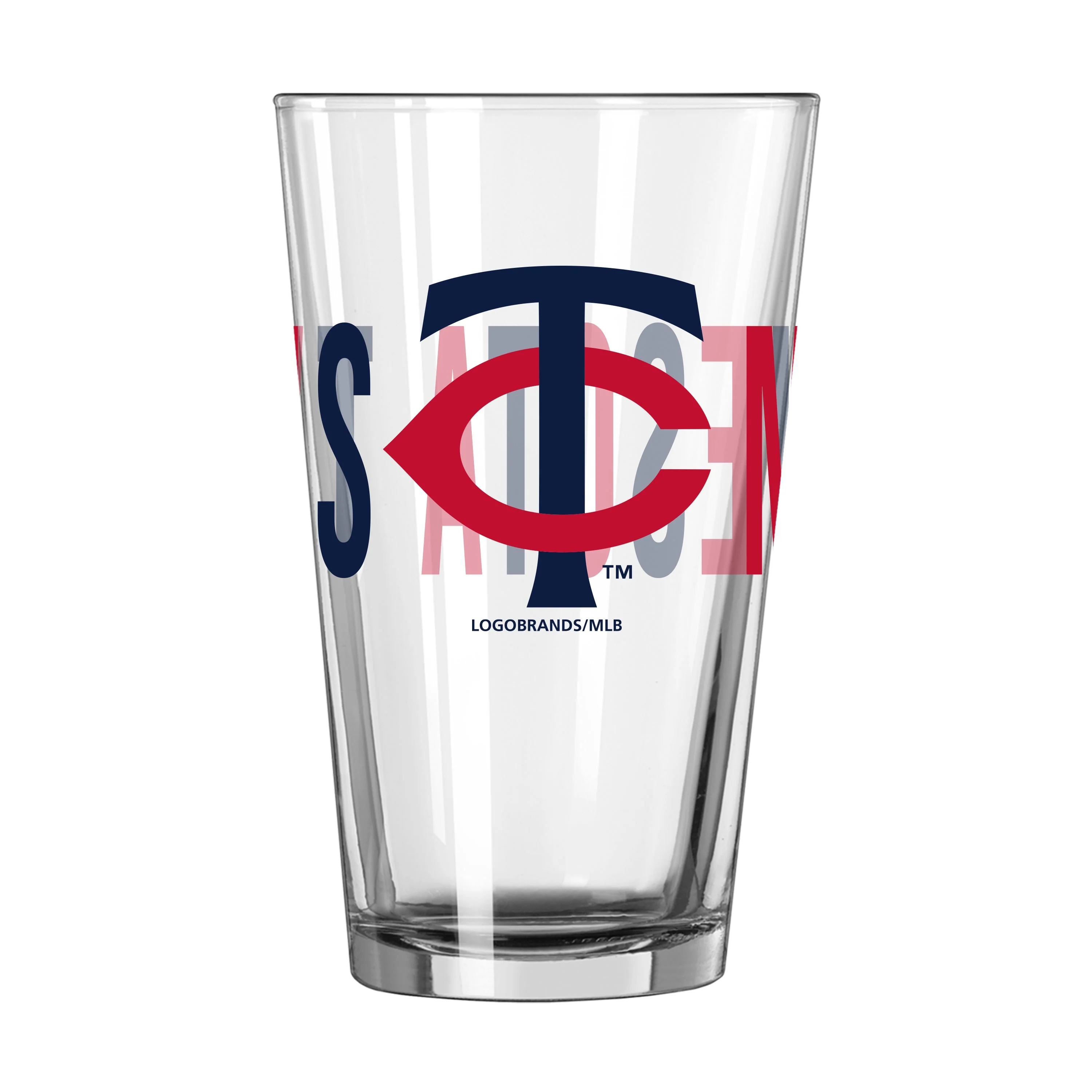 Minnesota Twins 16oz Overtime Pint Glass