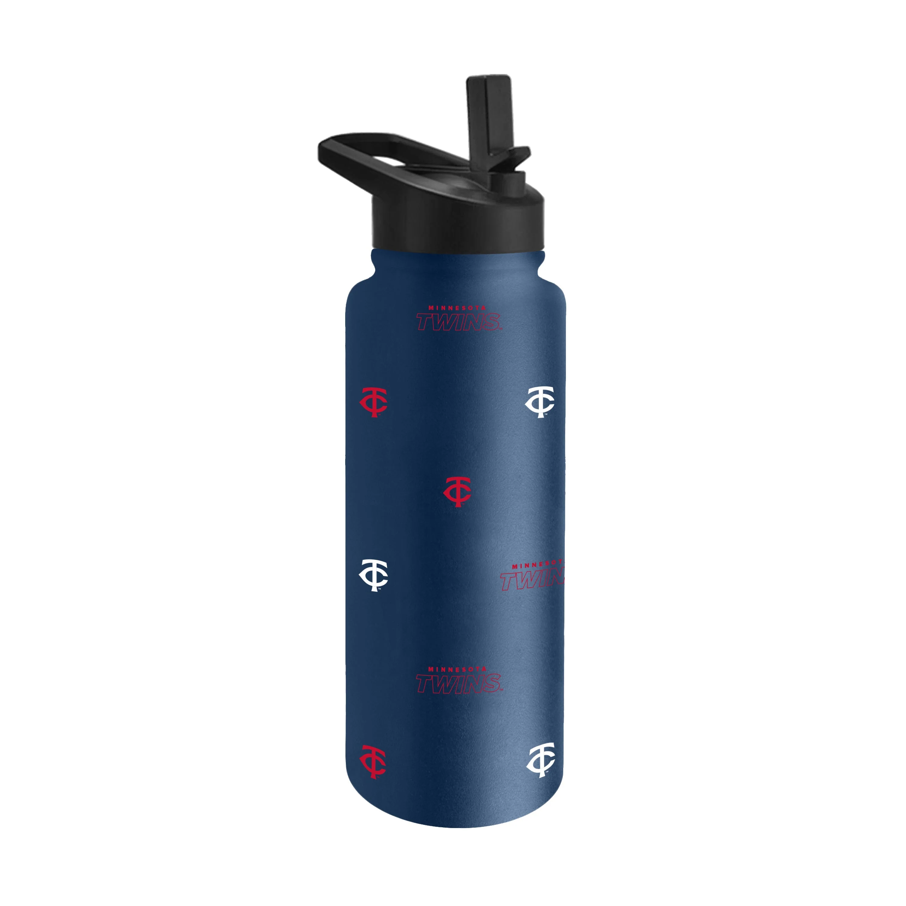 Minnesota Twins 34oz Step And Repeat Quencher Bottle - Image 2