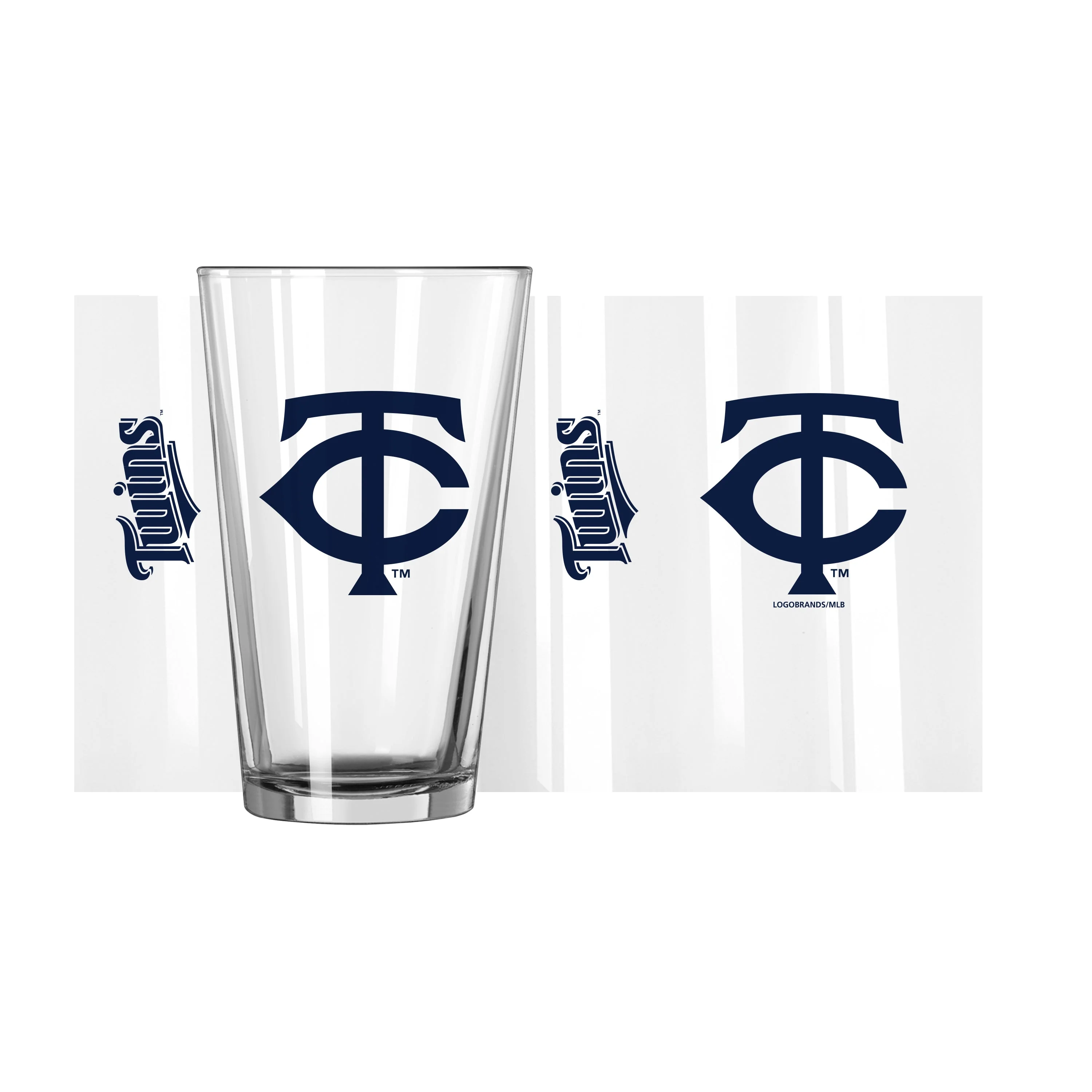 Minnesota Twins Red 16oz Gameday Pint Glass - Image 2