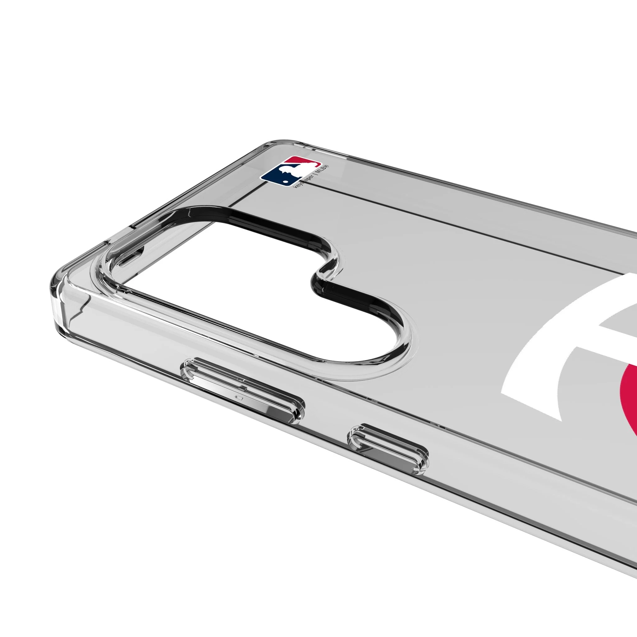 Minnesota Twins Text Backdrop Clear Phone Case for Samsung Galaxy - Image 3