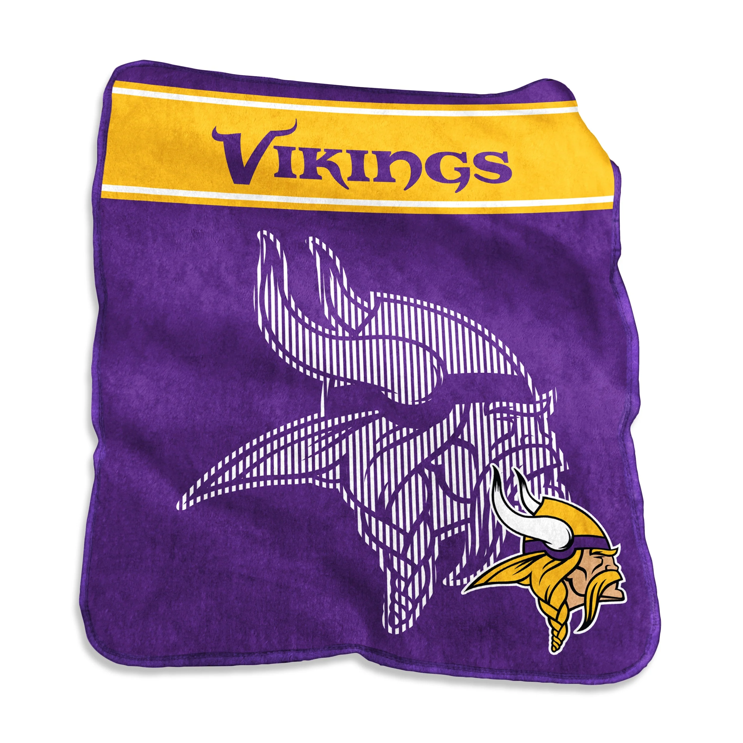 Minnesota Vikings 60x80 Raschel Throw