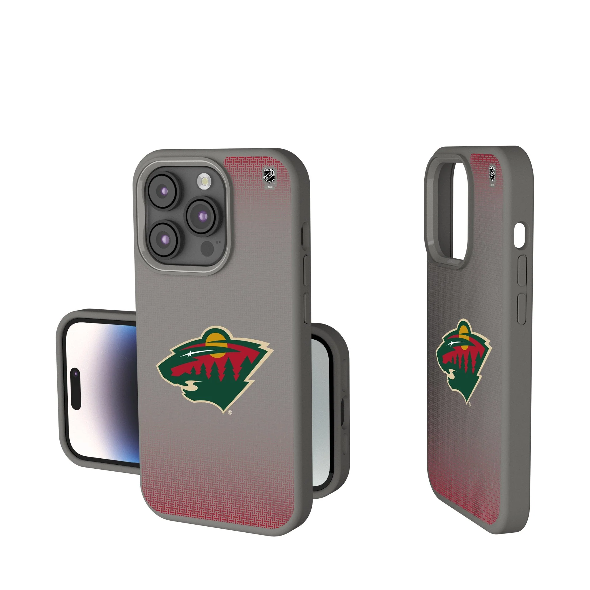Minnesota Wild Linen Soft Touch Phone Case