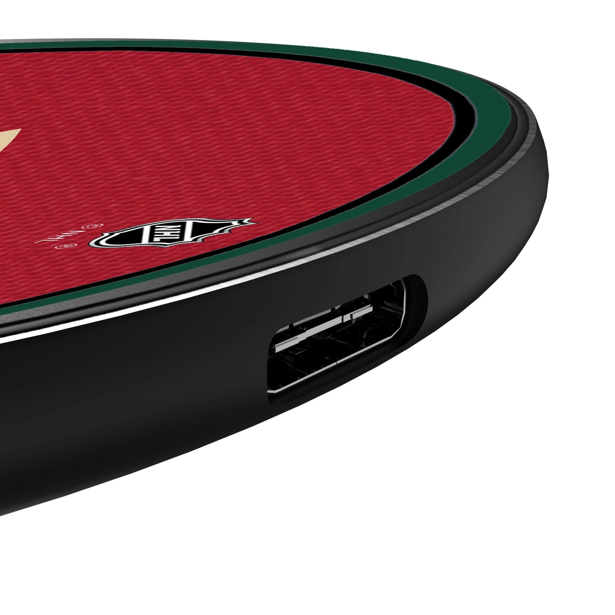 Minnesota Wild Stripe 15-Watt Wireless Charger - Image 3