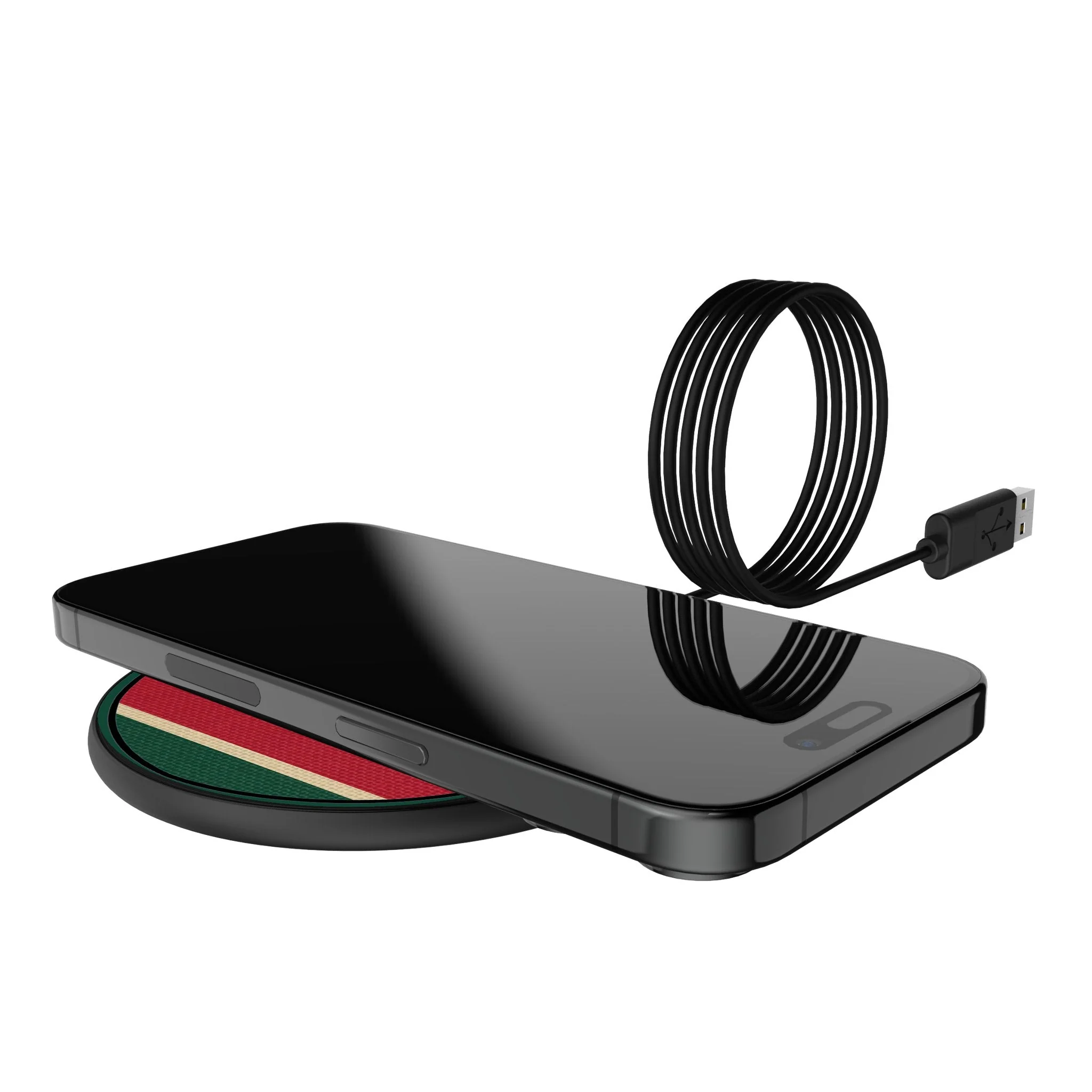Minnesota Wild Stripe 15-Watt Wireless Charger - Image 5